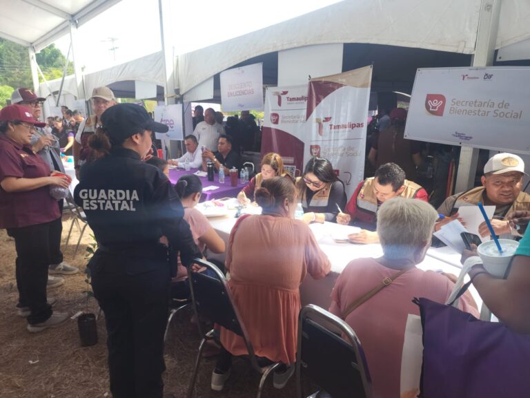 Acerca Guardia Estatal sus servicios a las familias de Jiménez a través de la Brigada Transformando Familias del DIF Tamaulipas