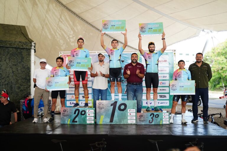 El Gran Fondo Tampico rompe récord con 457 participantes: Secretaría de Turismo